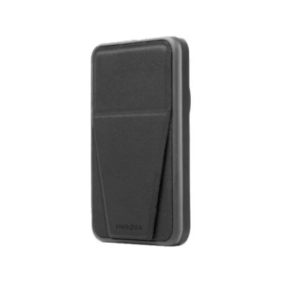Energea MagPac Grip 5000mah Power bank with Built-in Stand/Grip - Gun/Blk